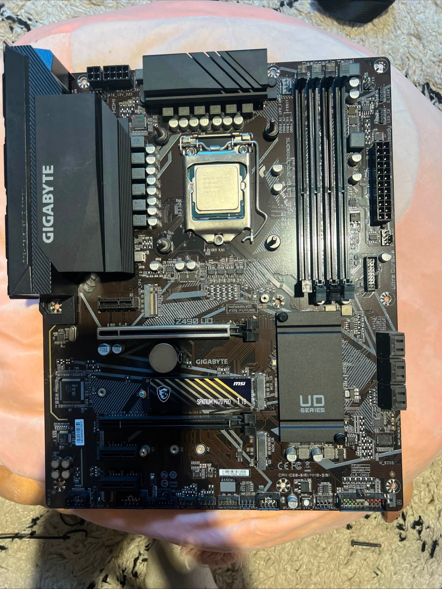 Is Intel Core i7-10700KF worth $300 with Gigabyte Z490 UD and MSI 