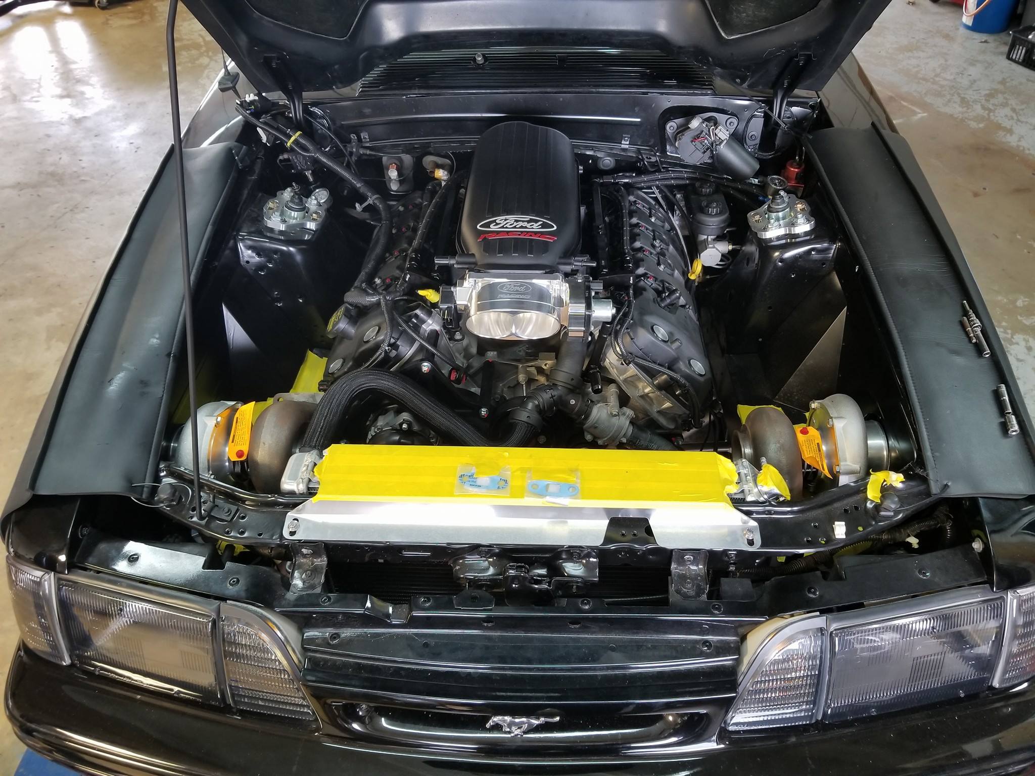 Original Black 93 Cobra Twin Turbo Power By The Hour