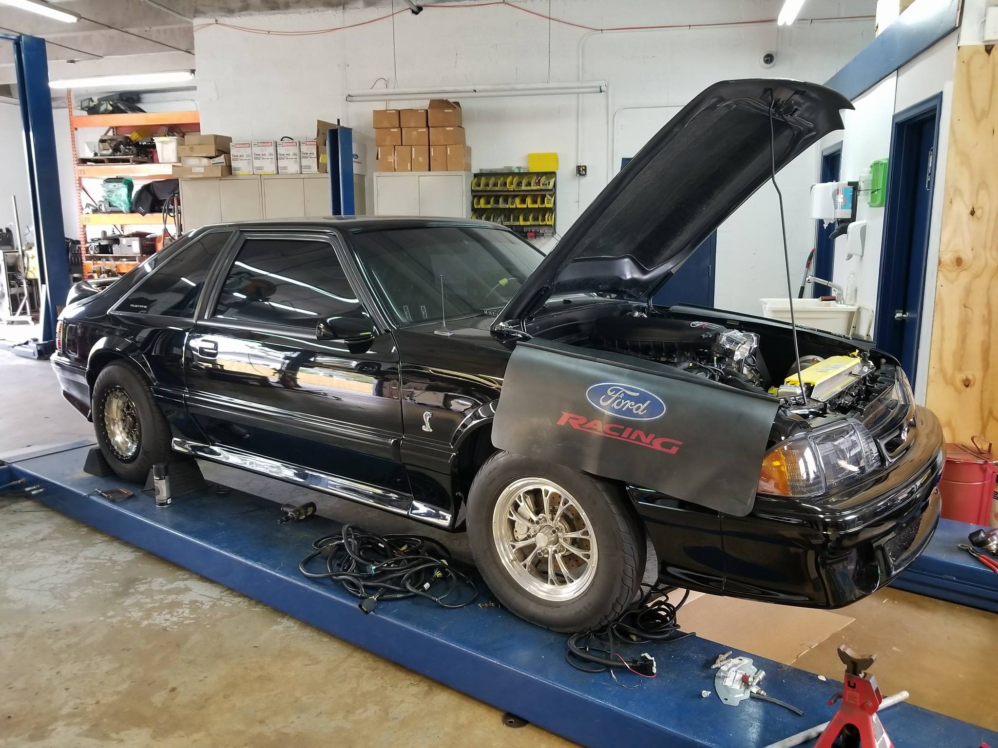 Original Black 93 Cobra Twin Turbo Power By The Hour