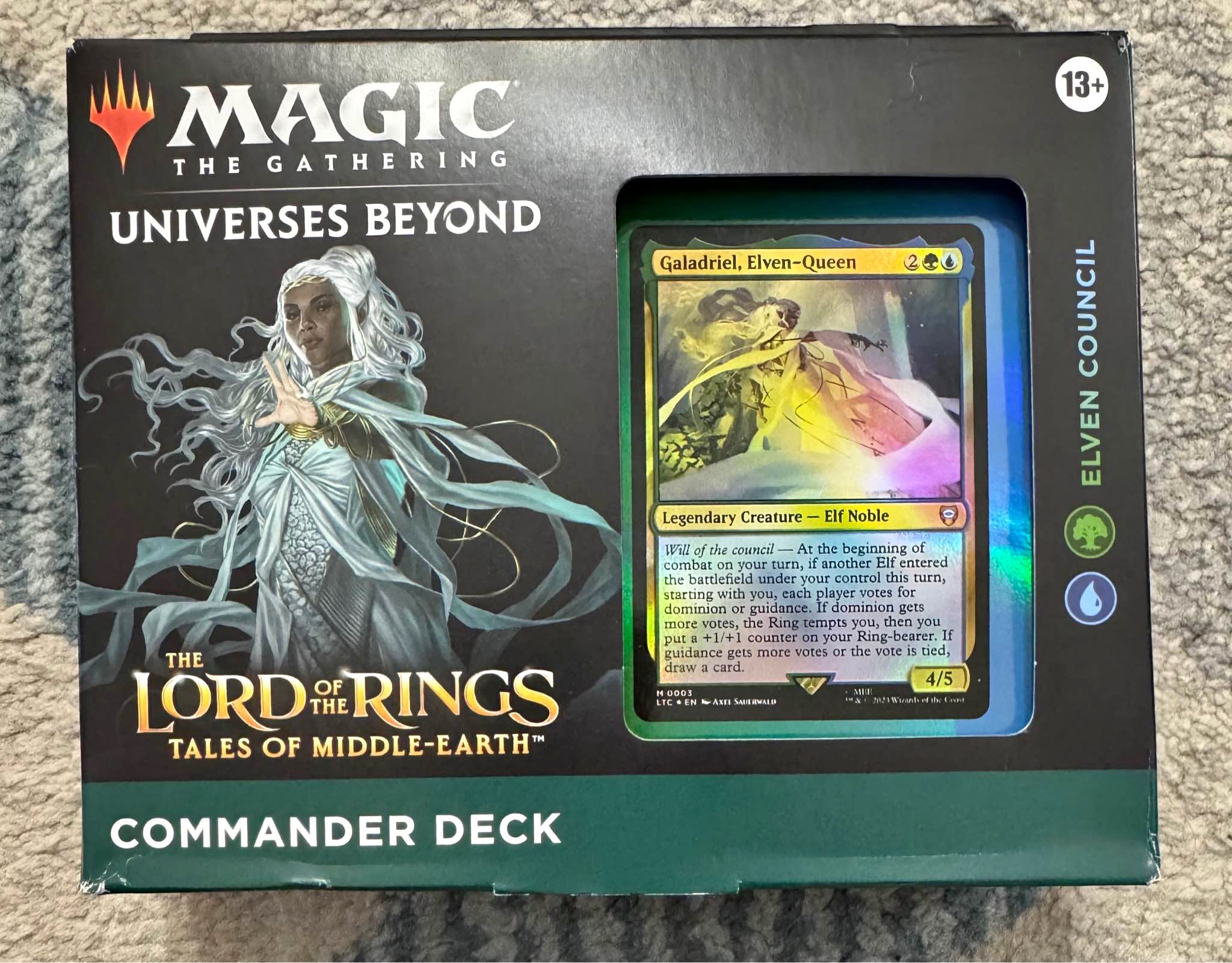 mtg elven council commander deck Lord of the Rings - When her uncle Magic The Gathering The Lord