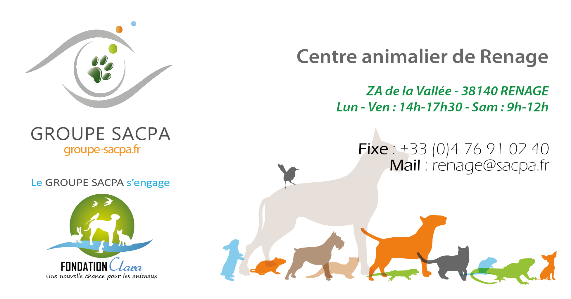 SACPA Renage - Fourrière animale | Renage