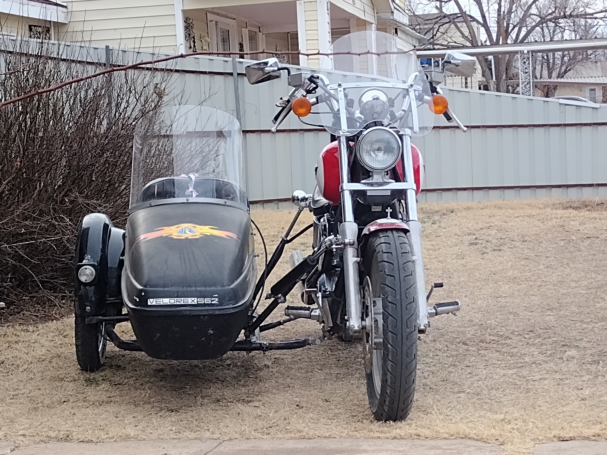 93' Shadow 1100 w/ Velorex 562 sidecar