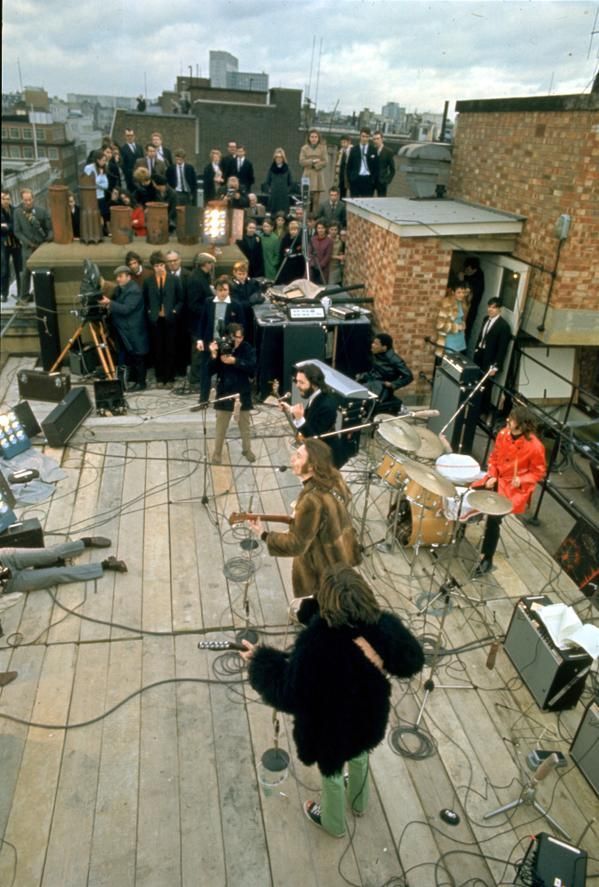 The Beatles' final public... - Classic Rock in Pics | Facebook