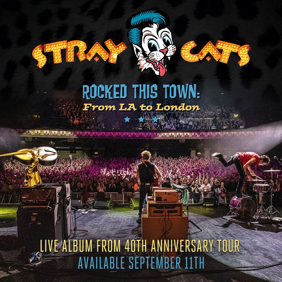 I got mine! The first live Stray Cats album in 16yrs!! Out Sept 11