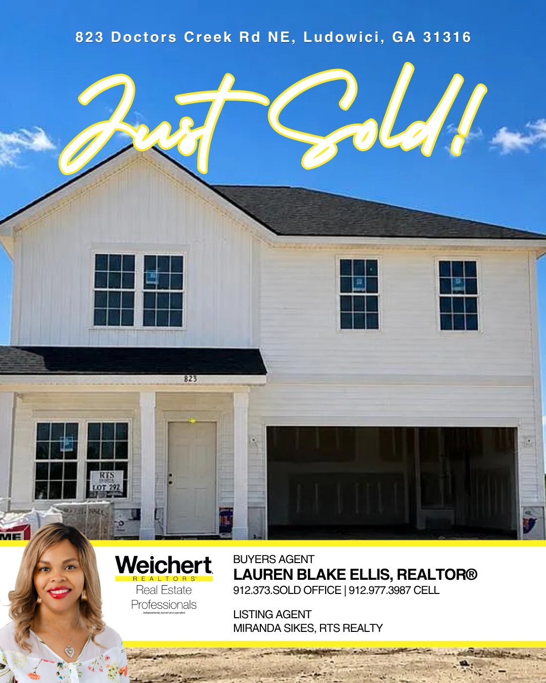 その他 MEG Ludowici home sold with Weichert Realtors