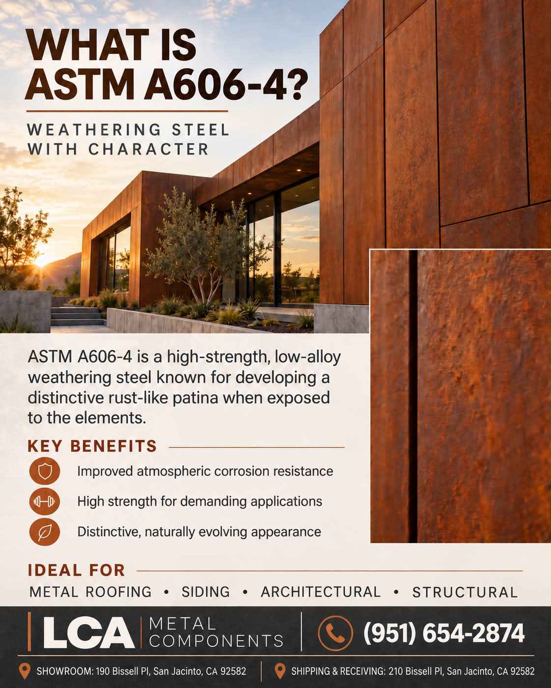 LCA Metal Components | San Jacinto CA