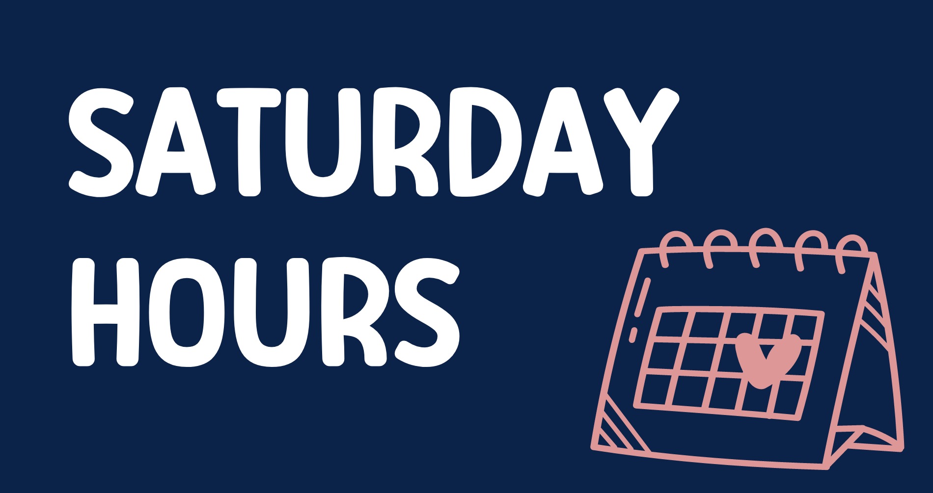 Saturday OPEN WAREHOUSE Shopping Hours