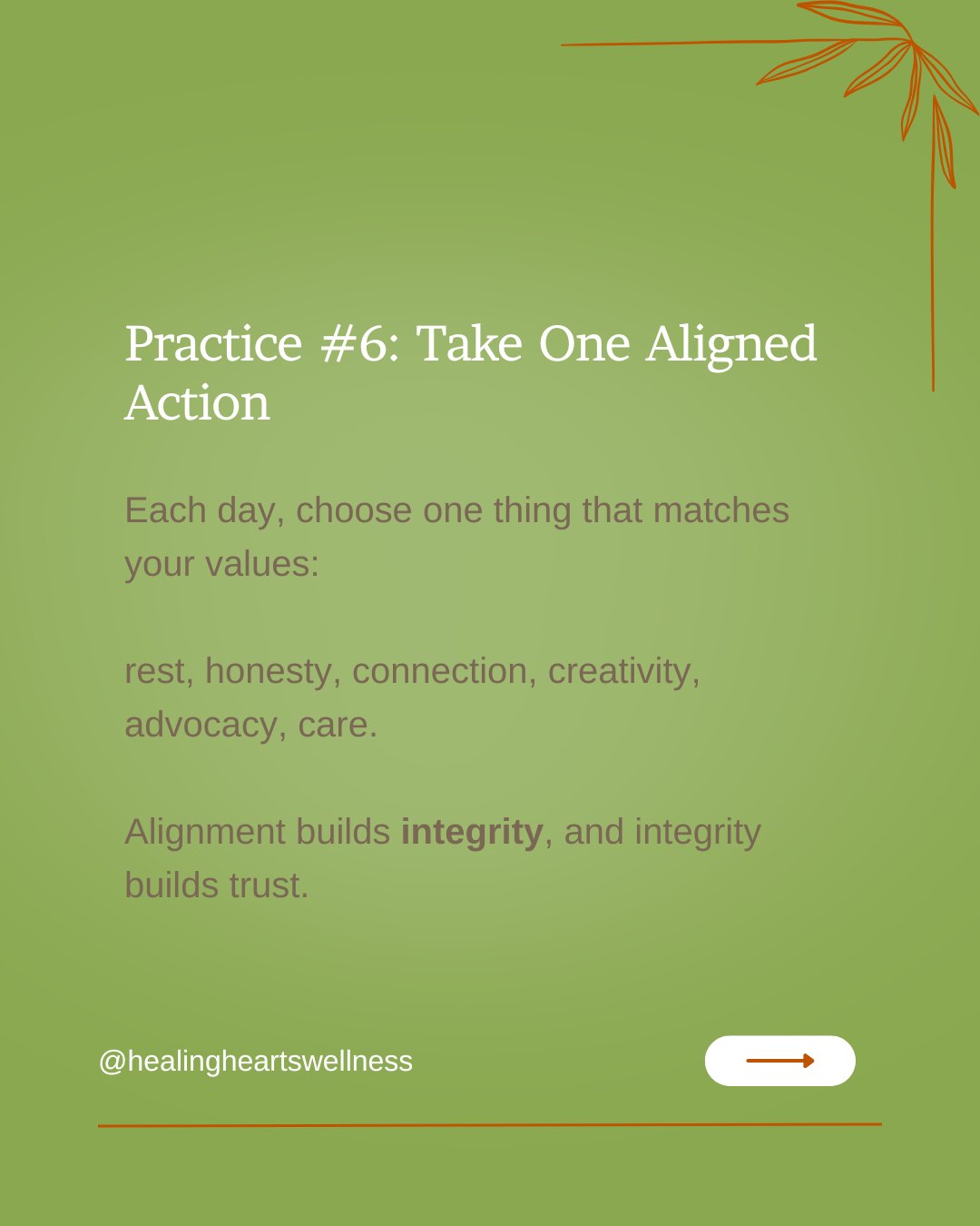 Healing - Self-trust isn’t built through huge life changes — it’s built ...