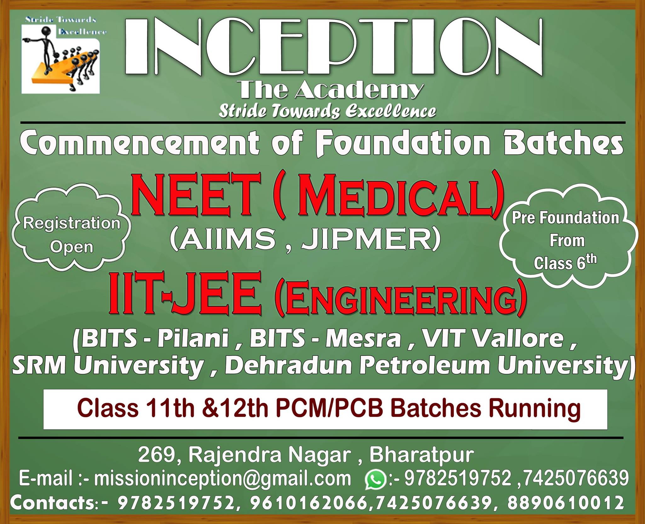 Inception-The Academy | Bharatpur