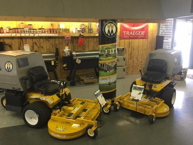 Hustler Turf Raptors residential zero-turn lawnmowers at Linsmeier
