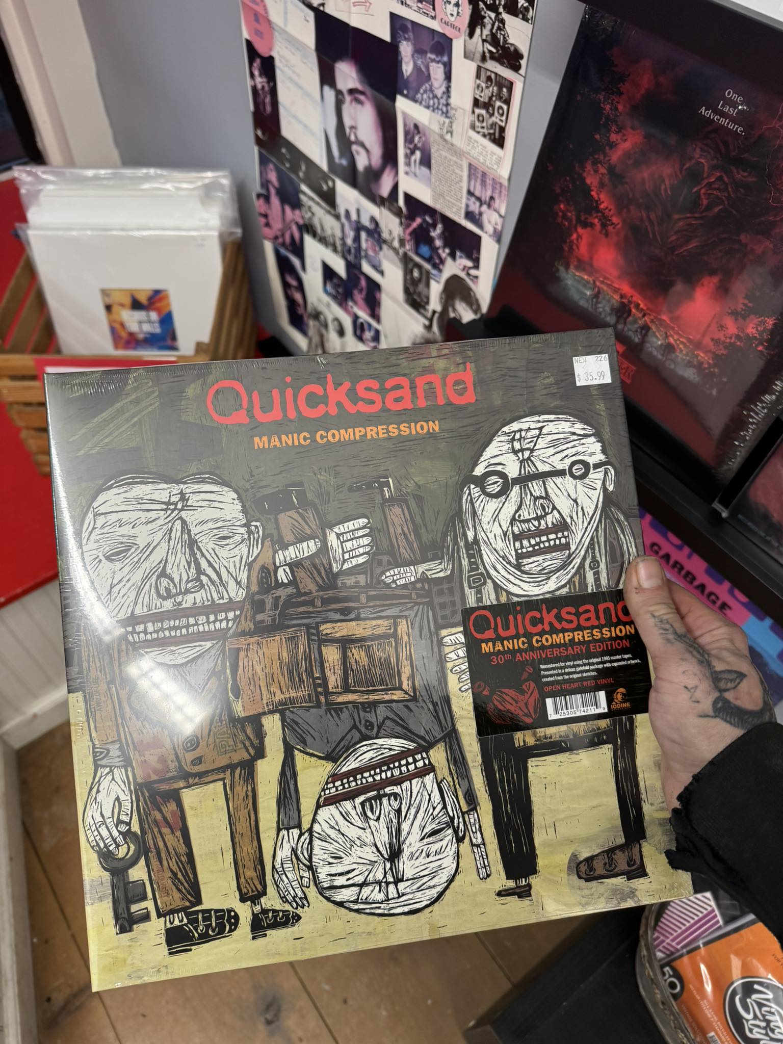 Quicksand's album Slip is a favorite heavy record