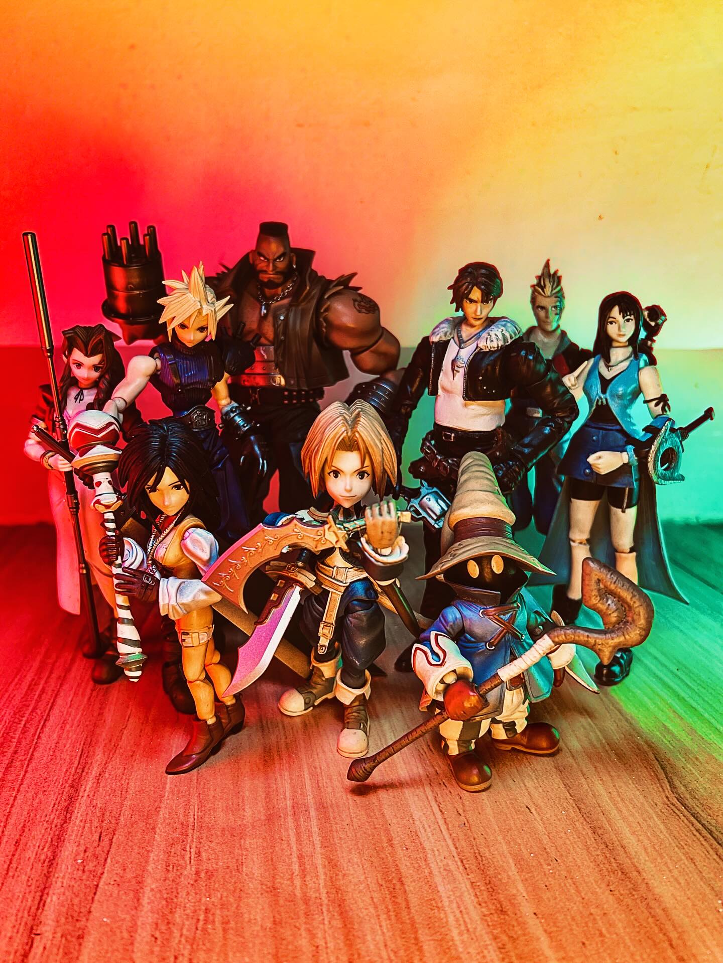 Final Fantasy VIII Action Figures Ad (Bandai) . #FinalFantasy #FF8
