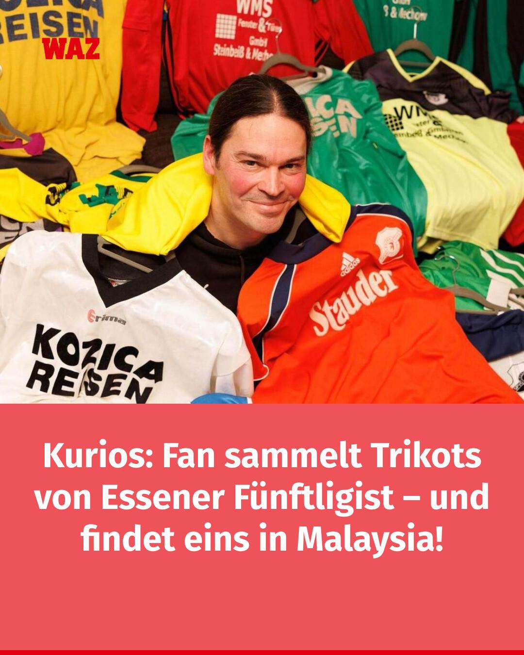 Trikotsammlung der SpVg Schonnebeck