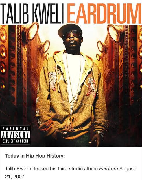 What are favorite tracks from Talib Kweli's Eardrum album?