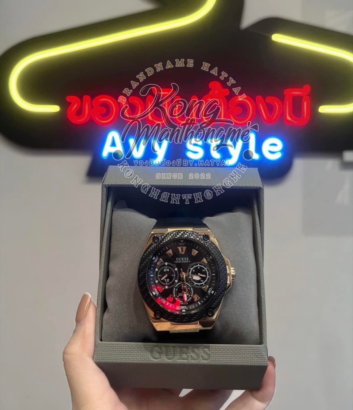 นาฬิกา Guess ⌚️🖤 หน้าเหลี่ยม ราคา... - ของมันต้องมีBy.Hatyai