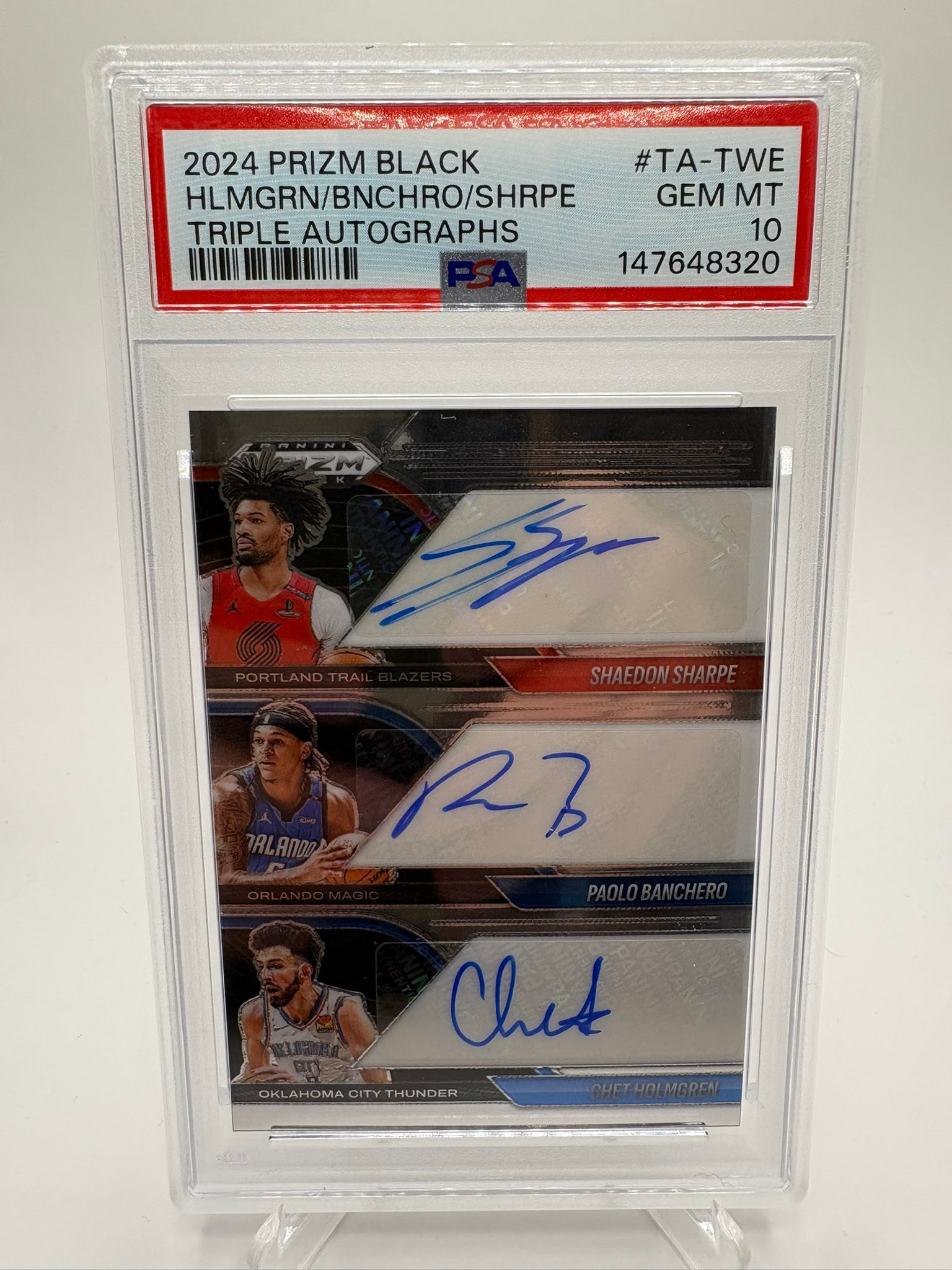 NBA triple auto card for sale