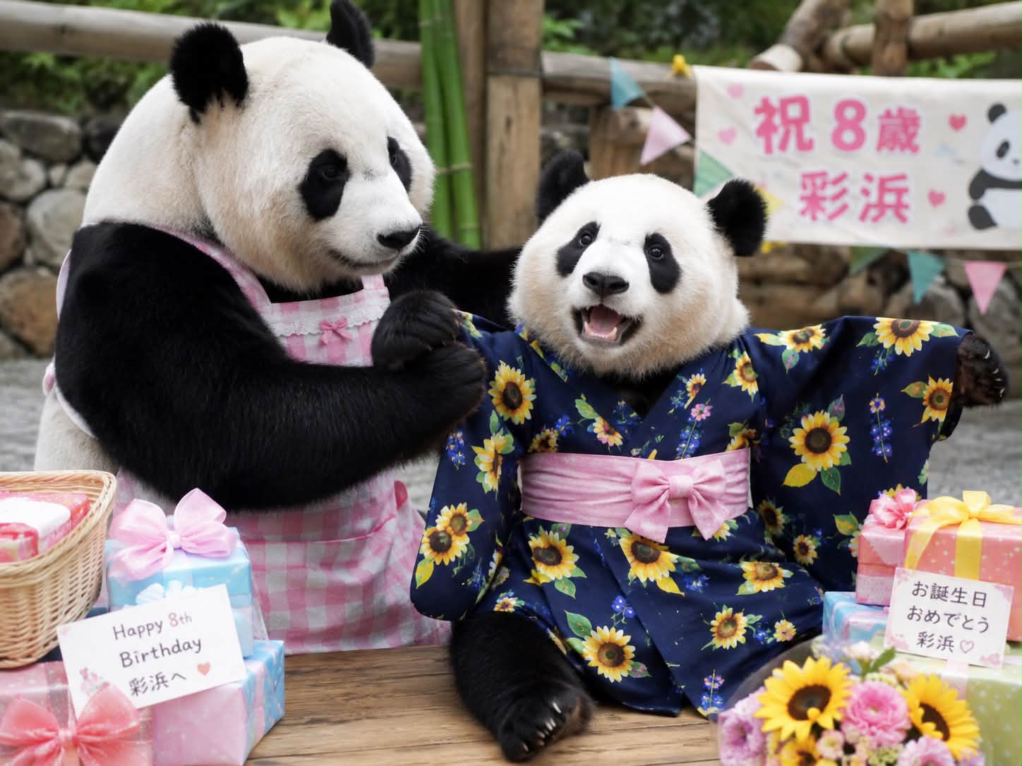 今日は大阪万博🐼パンダ博物館で人が並んで2時間ほど待って長いけど