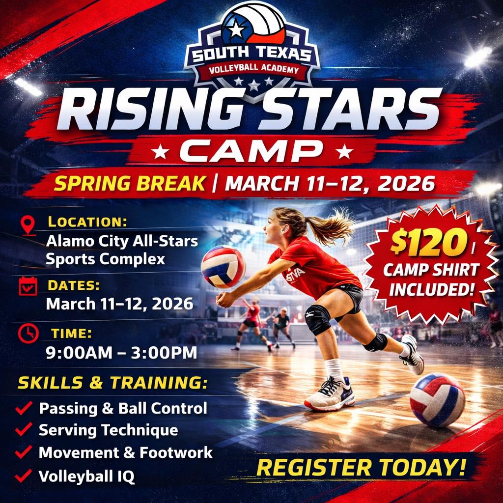 🚨 SIGN UP TODAY 🚨h STVA... - South Texas Volleyball Academy | Facebook