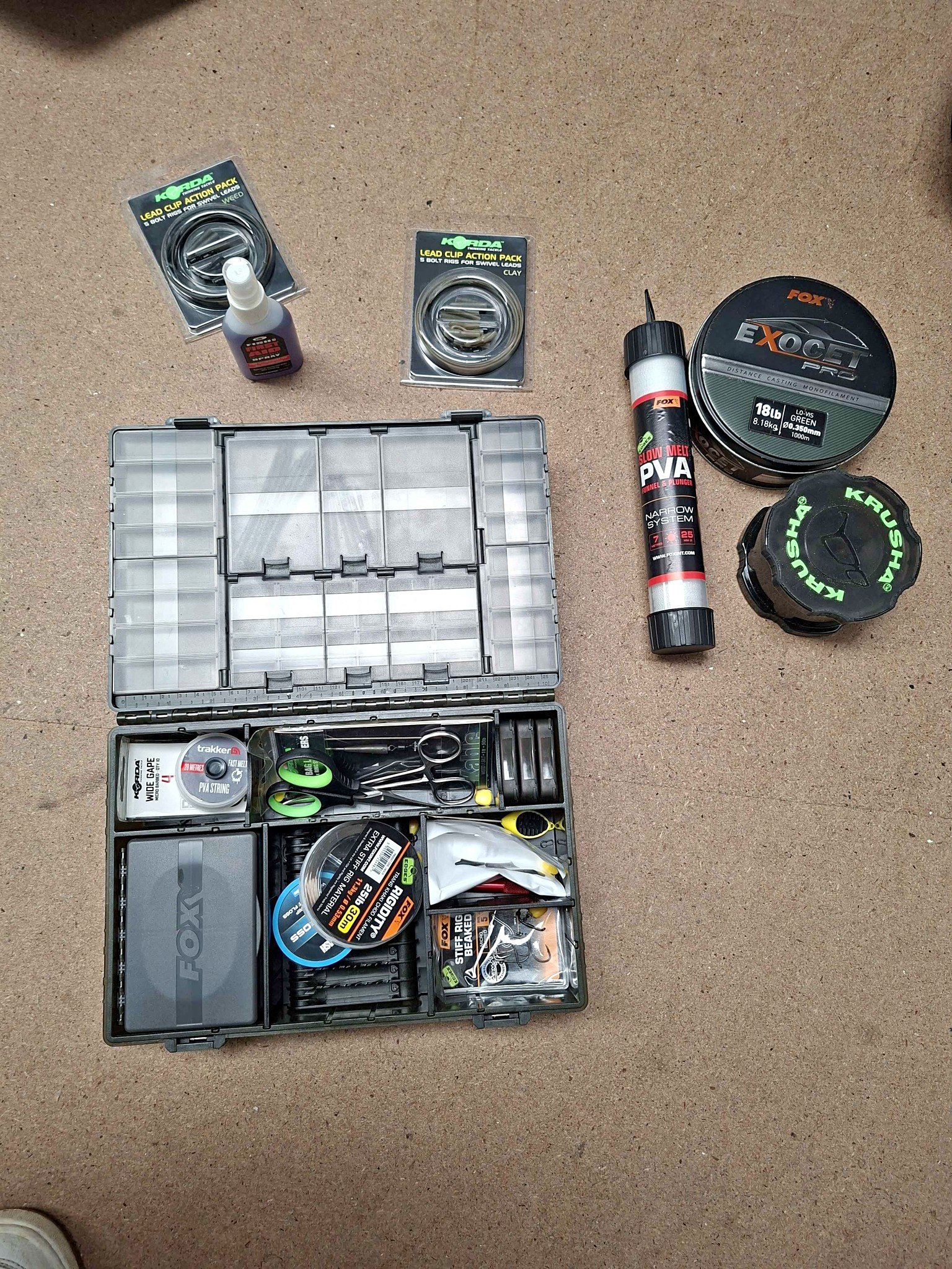 carp fishing box for sale Starter Kit (183 Pieces) Skip the confusion of piecing together carp tackle Fishing Box Carp Bait Box