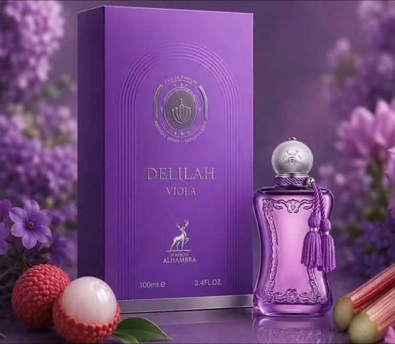 💜NEW RELEASE: Delilah Viola by Maison Alhambra! A captivating