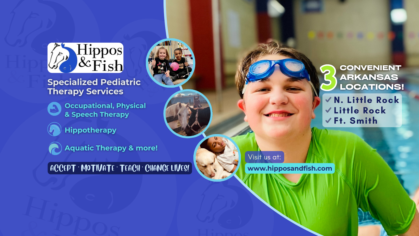 Hippos & Fish Pediatric Therapy Services | North Little Rock AR
