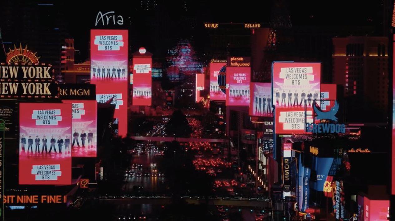 Las Vegas Welcomes BTS | THE CITY ARIRANG LAS VEGAS (youtu.be