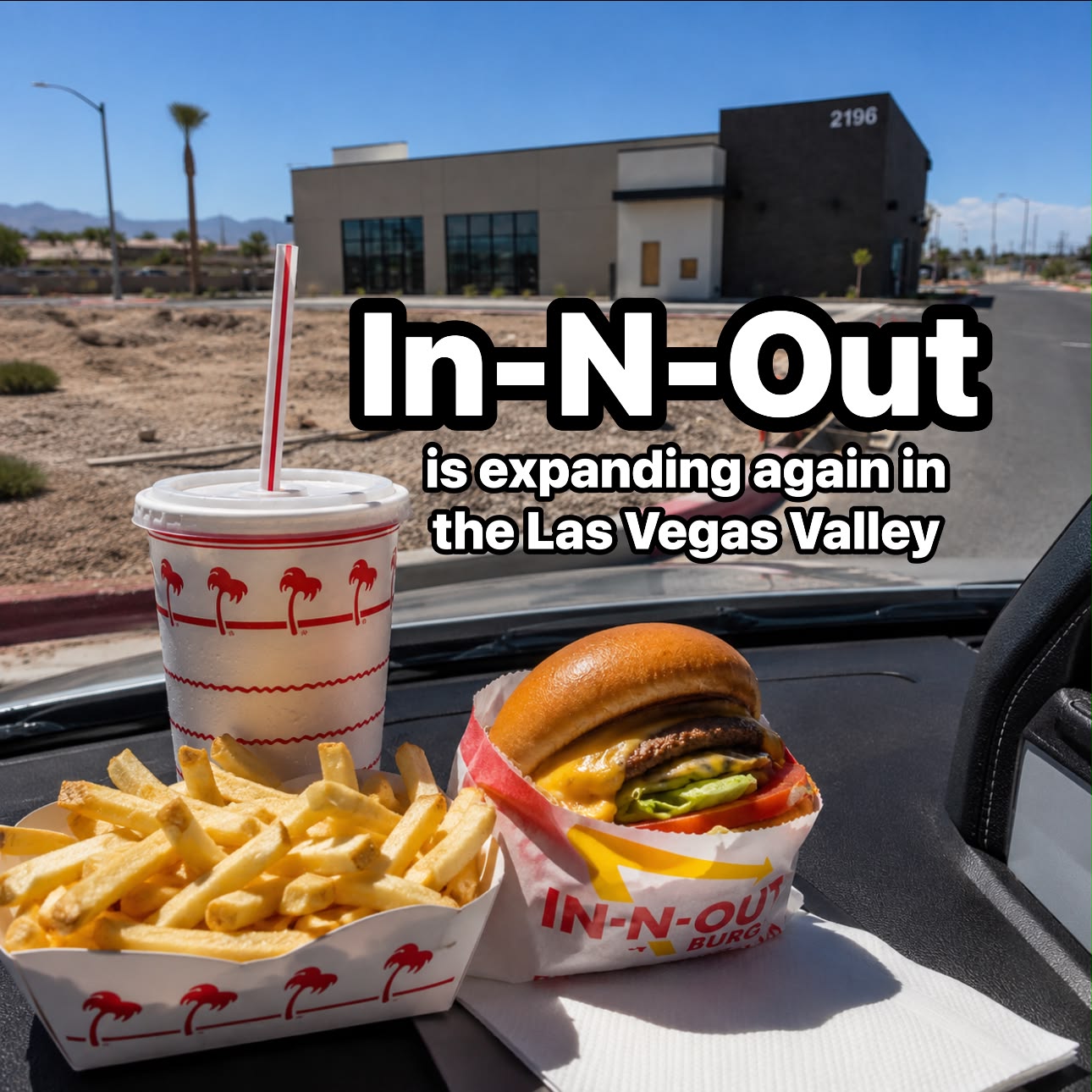 New In-N-Out Burger in North Las Vegas at Rancho and Lake Mead Blvd