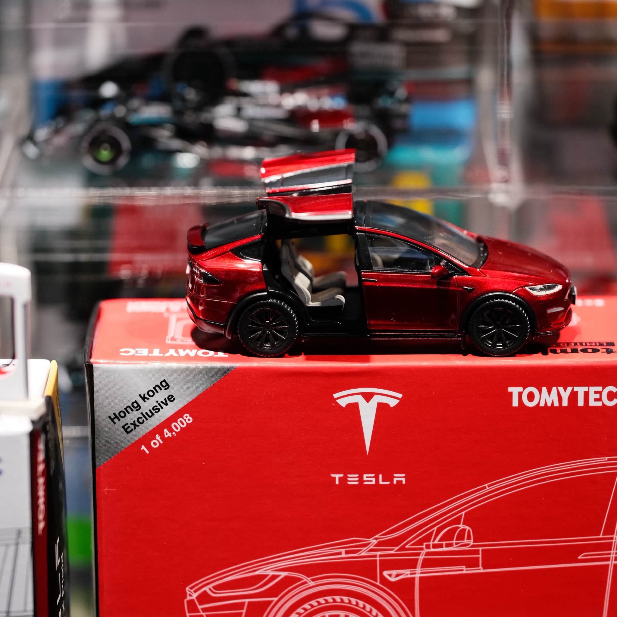 Tomica TLV出了Model X，這是真的沒想到的🤯 TOMYTEC旗下高級模型品牌