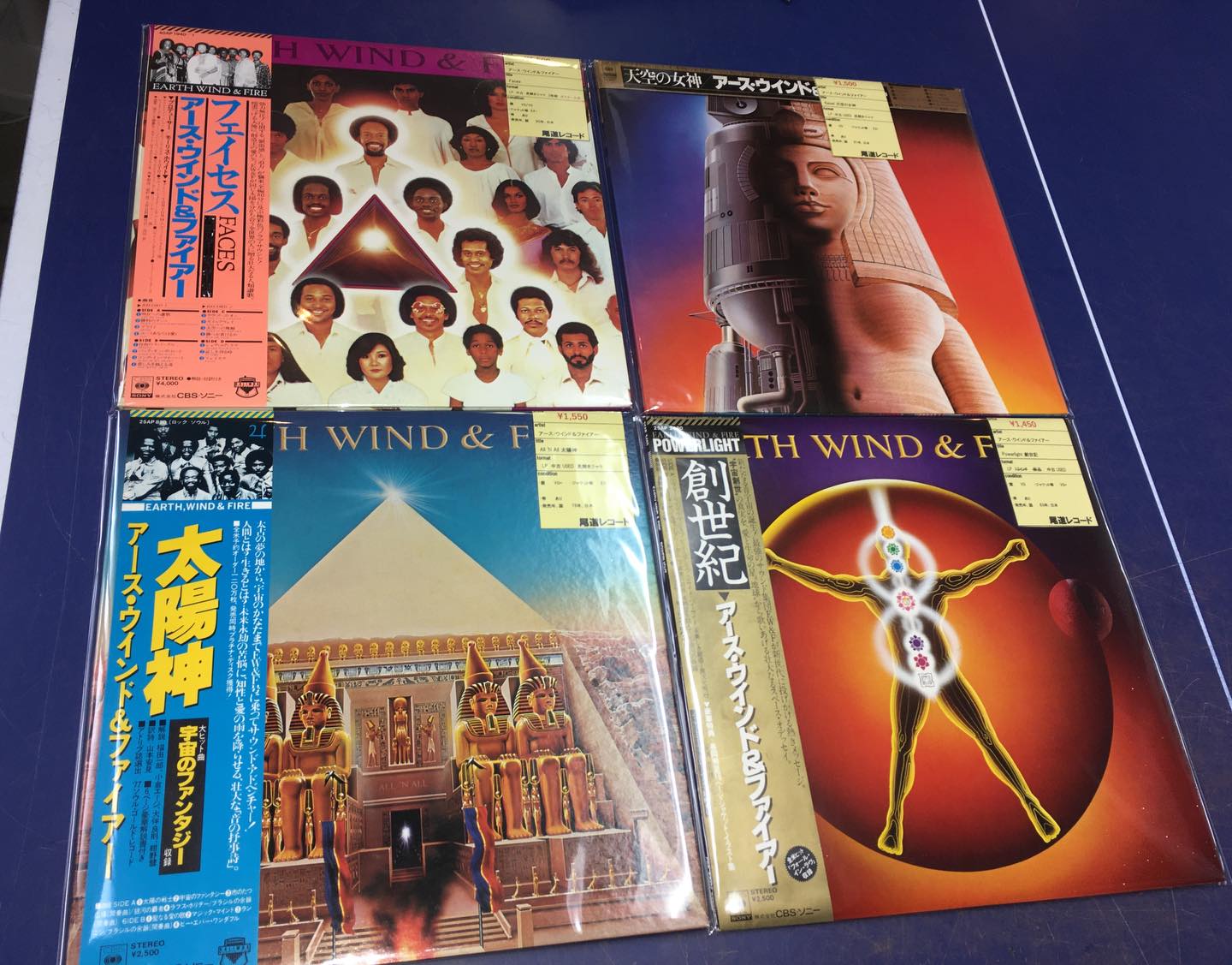 尾道レコード - 中古レコード入荷 Earth Wind & Fire / Powerlight
