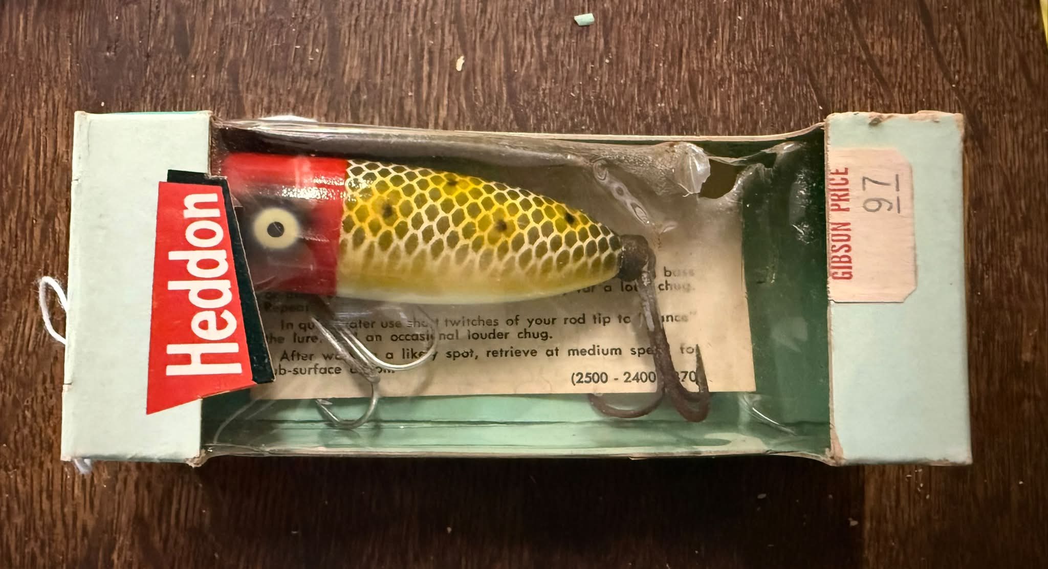 97c Heddon Baby Lucky 13- how long has it been since you've seen a