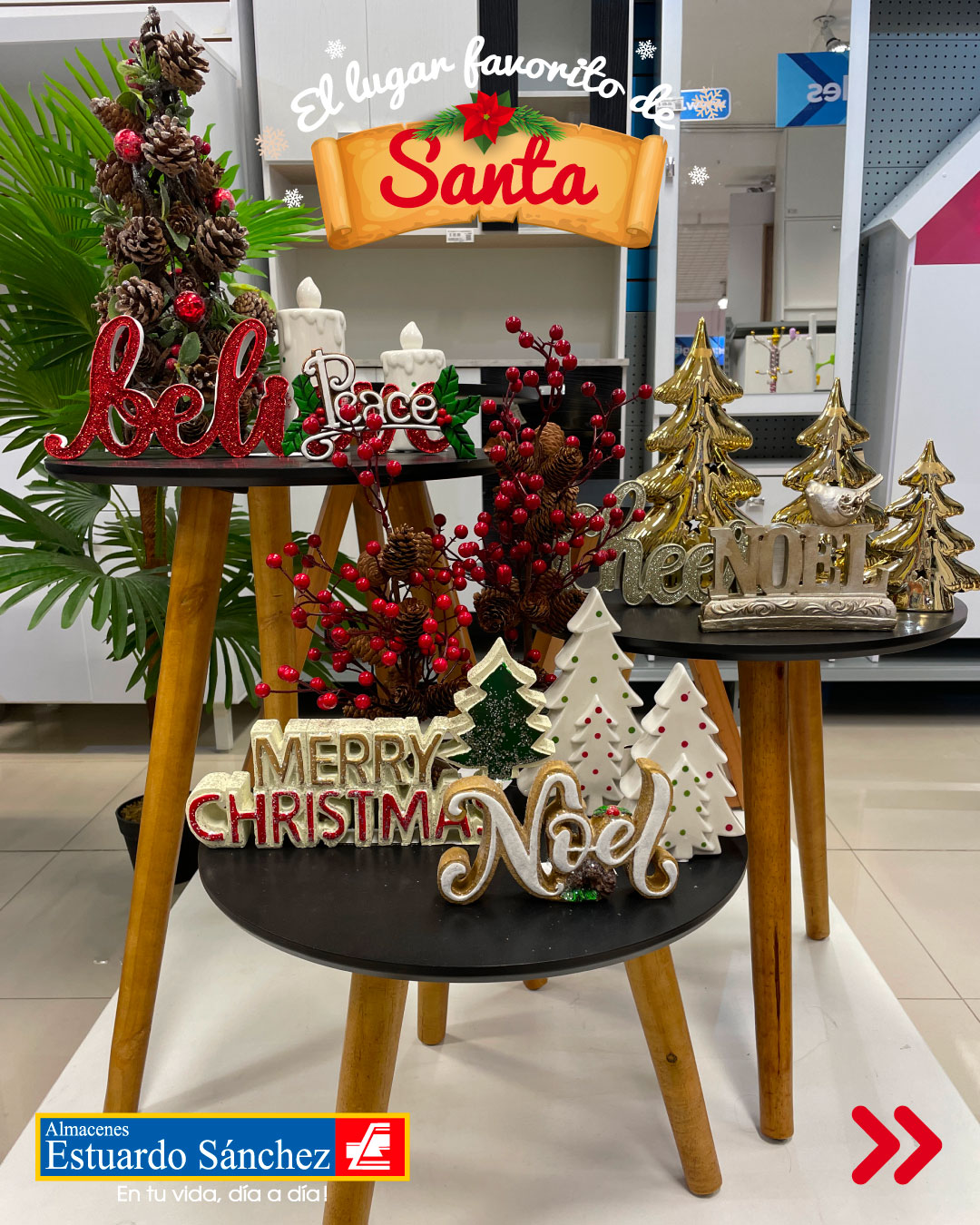 Los adornos navideños en... - Almacenes Estuardo Sánchez | Facebook