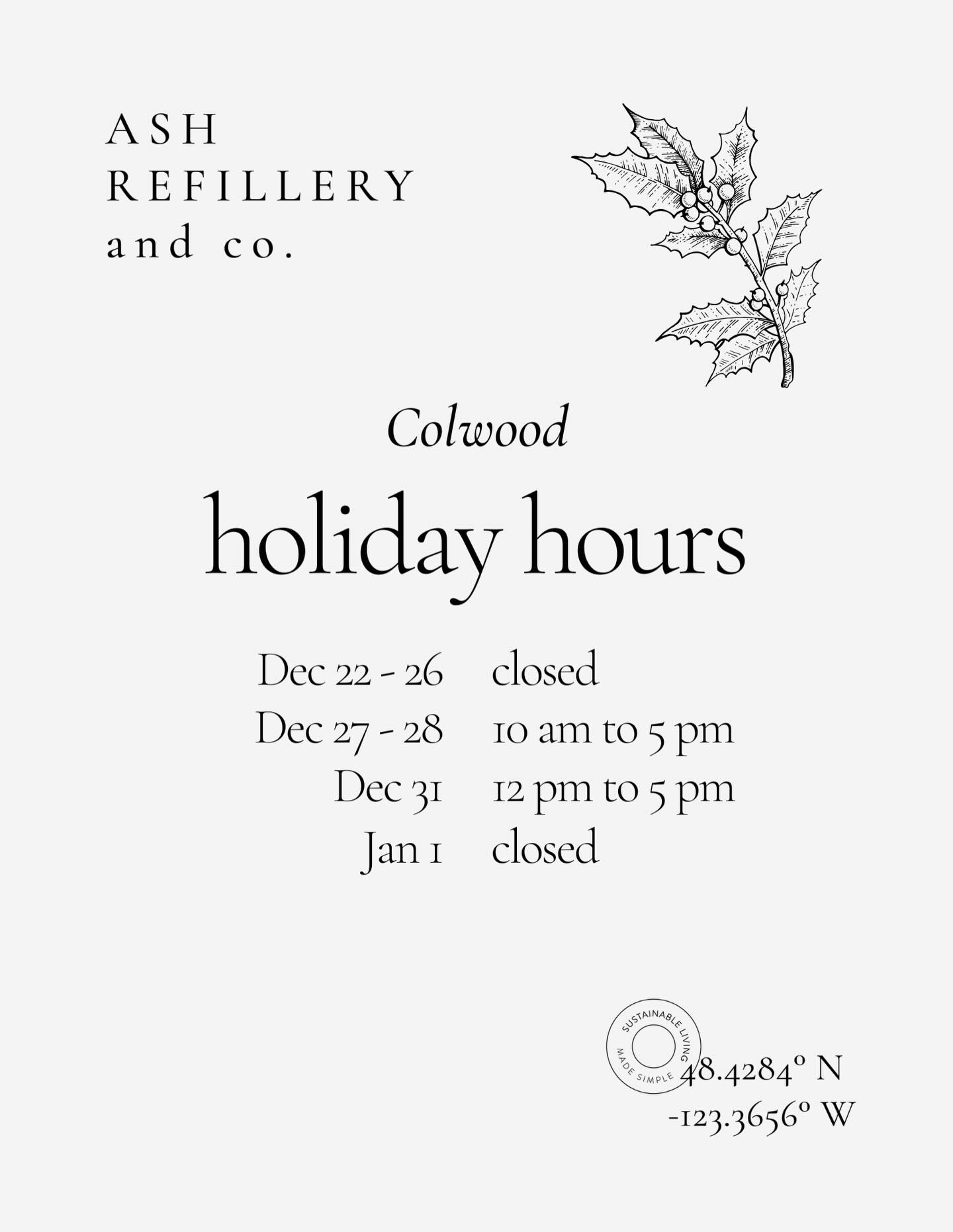 ASH Refillery and Co. | Victoria BC