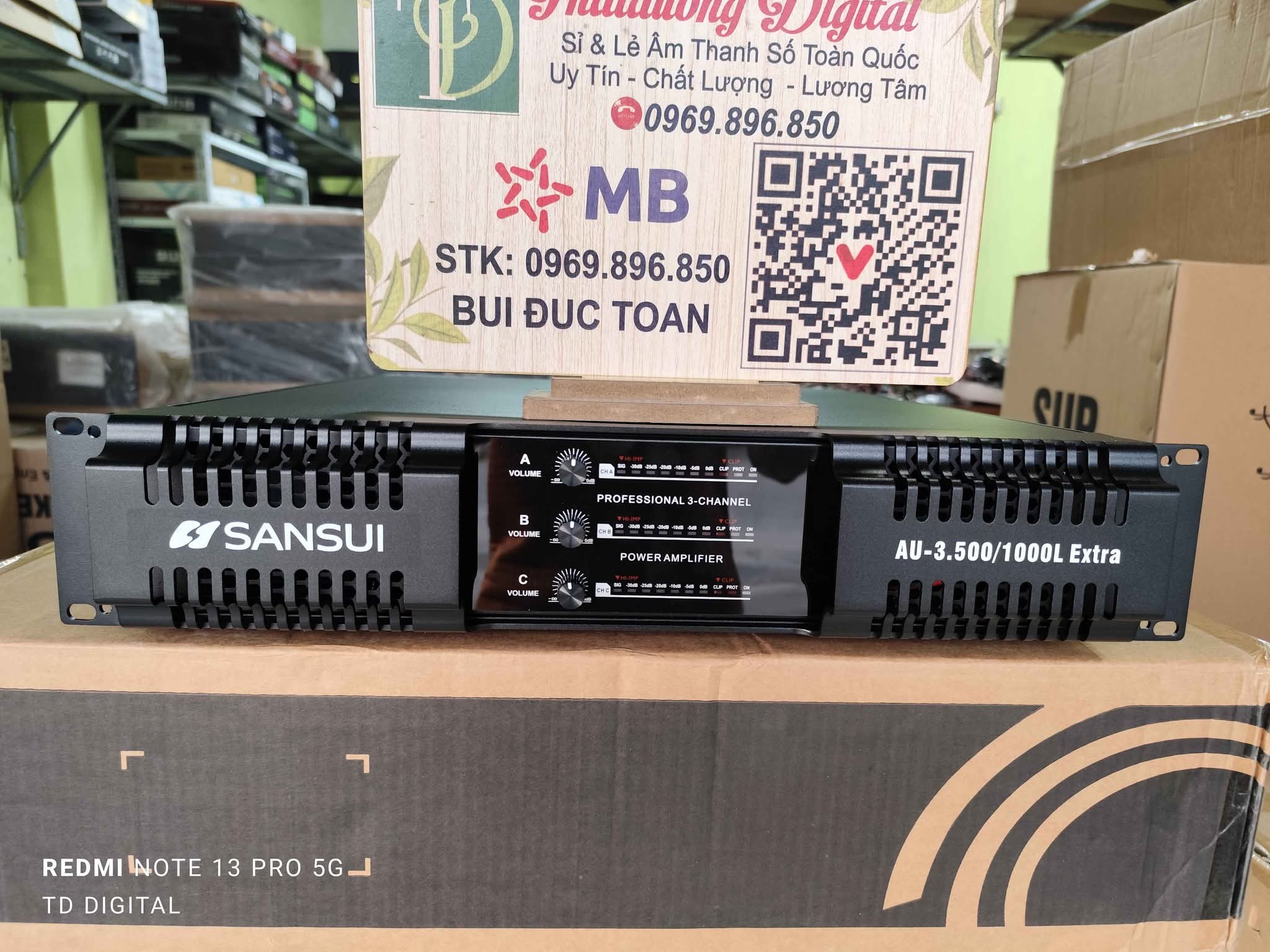 Đẩy Sansui AU-3.500/1000L Extral. Đẩy 3kênh siêu đẹp siêu chất