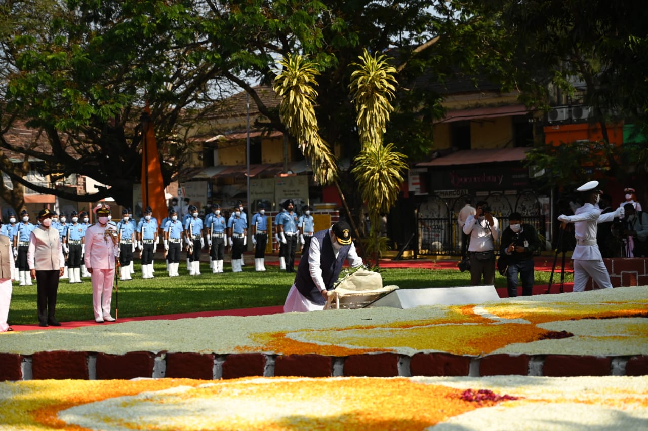 Indian Navy - The state of Goa celebrates 19 December...