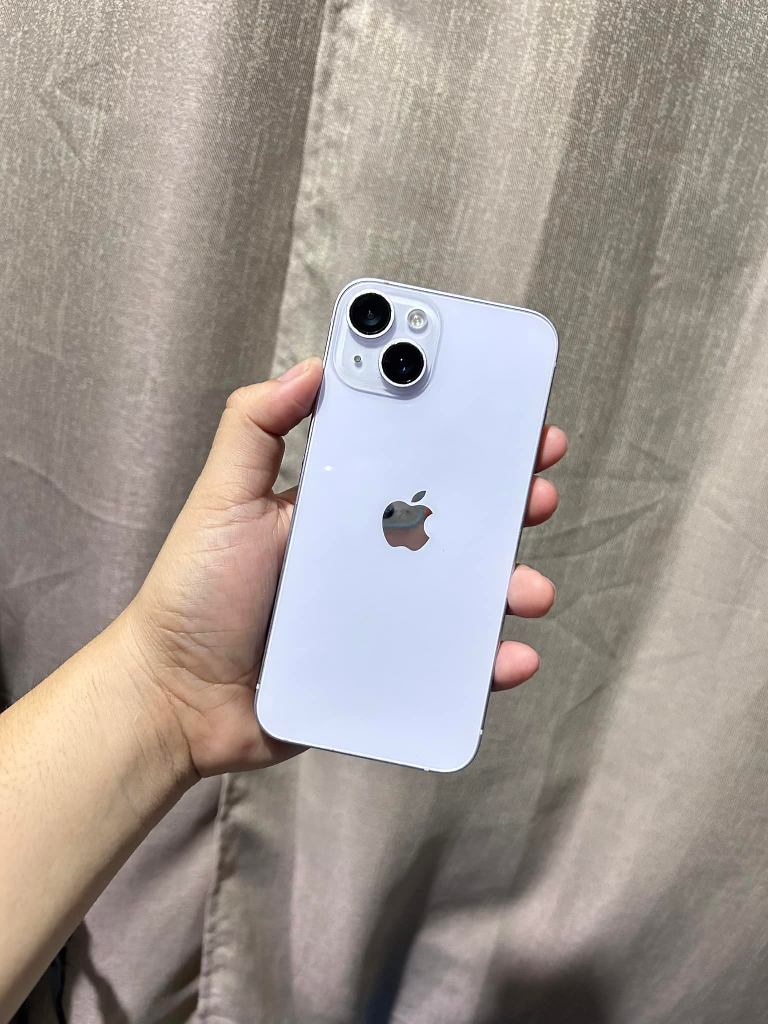 SWAP SA IPHONE 13 PRO MAX iphone 14 (lavender) 256gb 80 battery