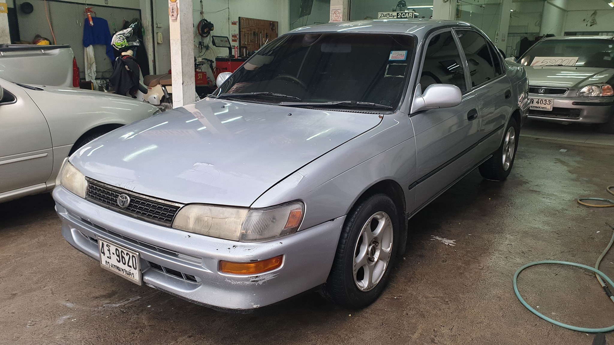 Pit Stop - Toyota Corolla ee100 วางเครื่อง 4a-fe...