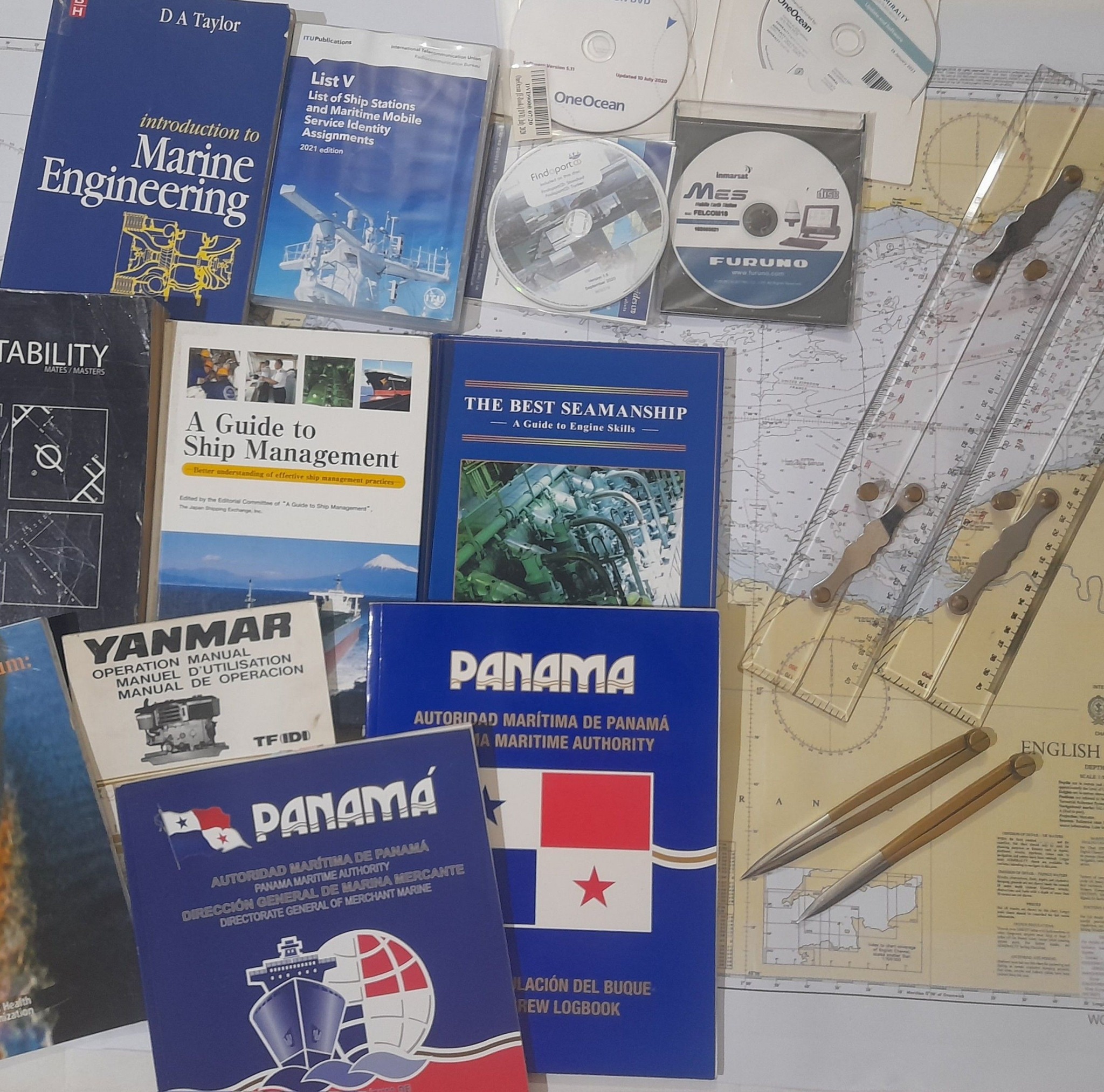 Parallel Ruler and BA charts available Alliance Marine Collection ...