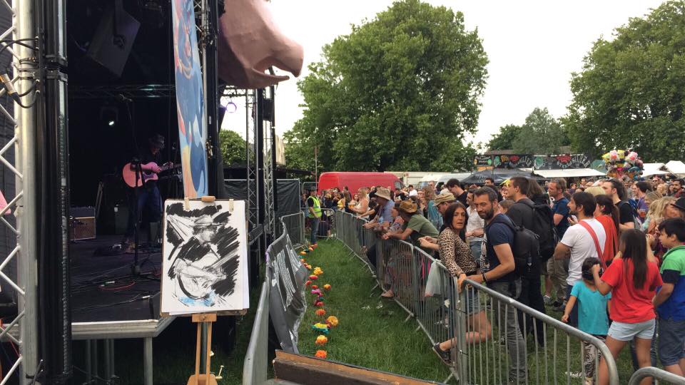 The Flying Pig Stage - strawberry fair 2017