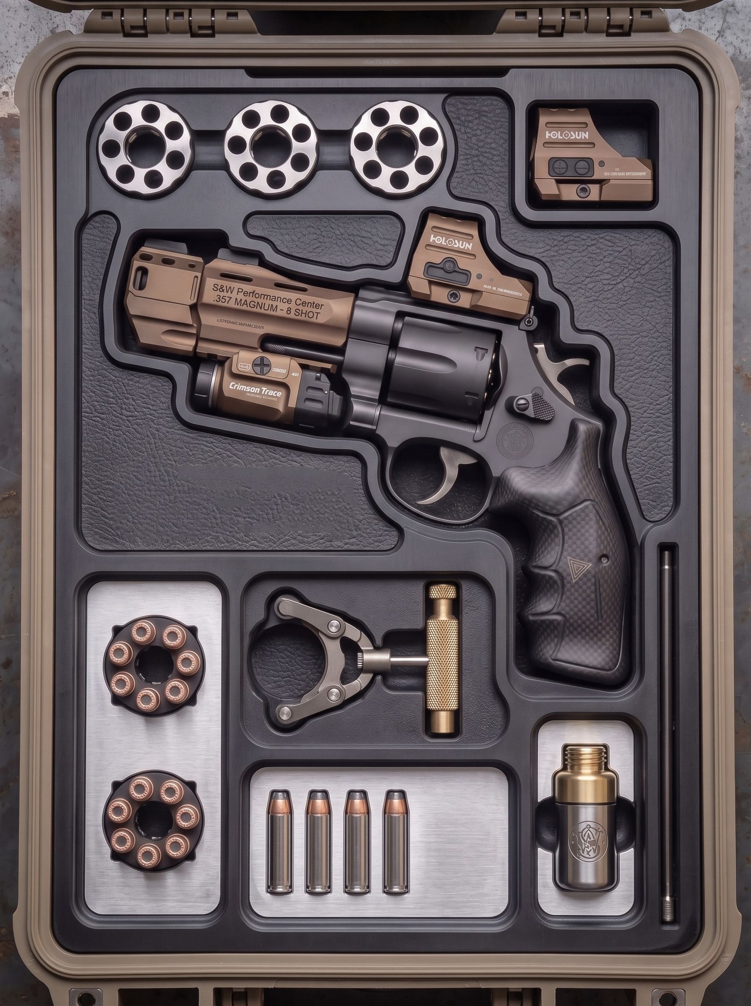 (ジャンク)Smith & Wesson Performance Center Smith & Wesson Performance Center .357 Magnum 8-Shot — Bronze Core