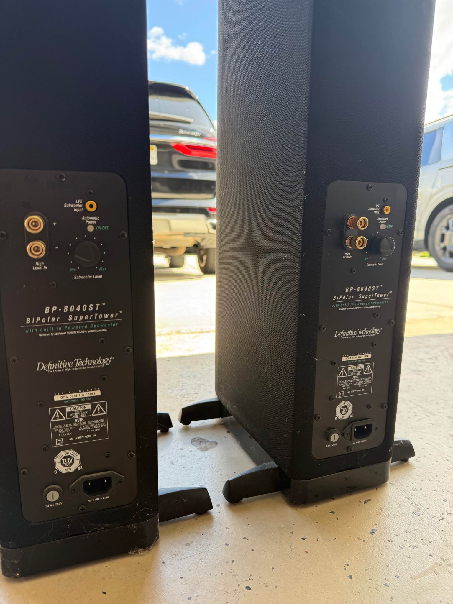 Def Tec bp-8040 floor standing speakers - Speakers & Subwoofers - Sun ...