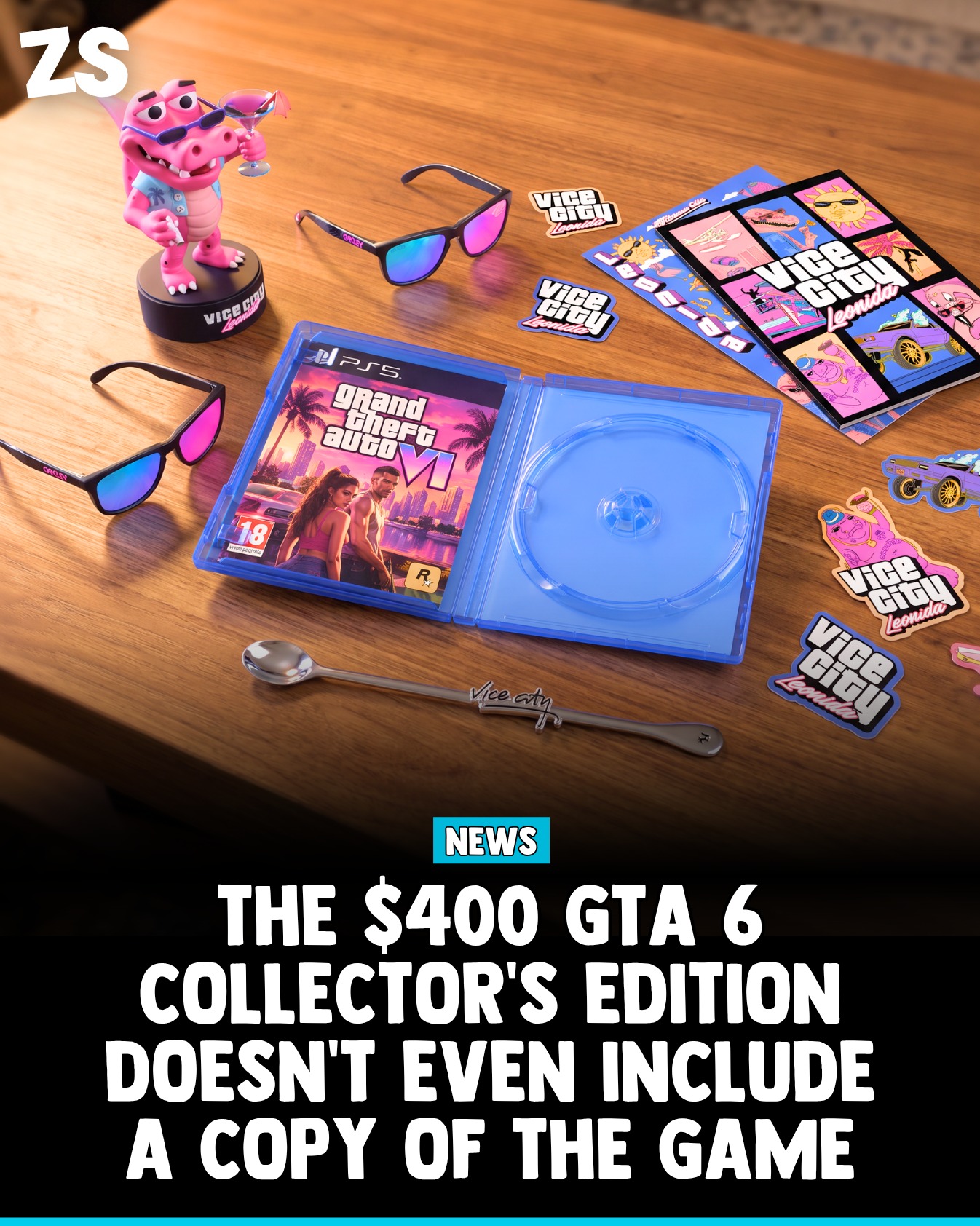 For $399.99, Rockstar is selling a premium GTA 6 Collector's Box