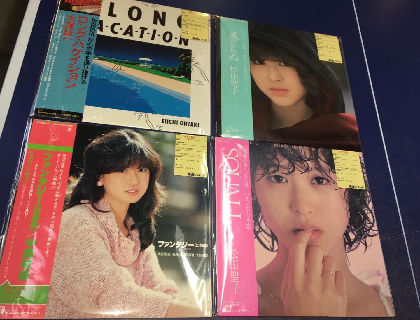 中古レコード入荷 中森明菜 / ファンタジー (83年国内 帯 ポートレイト