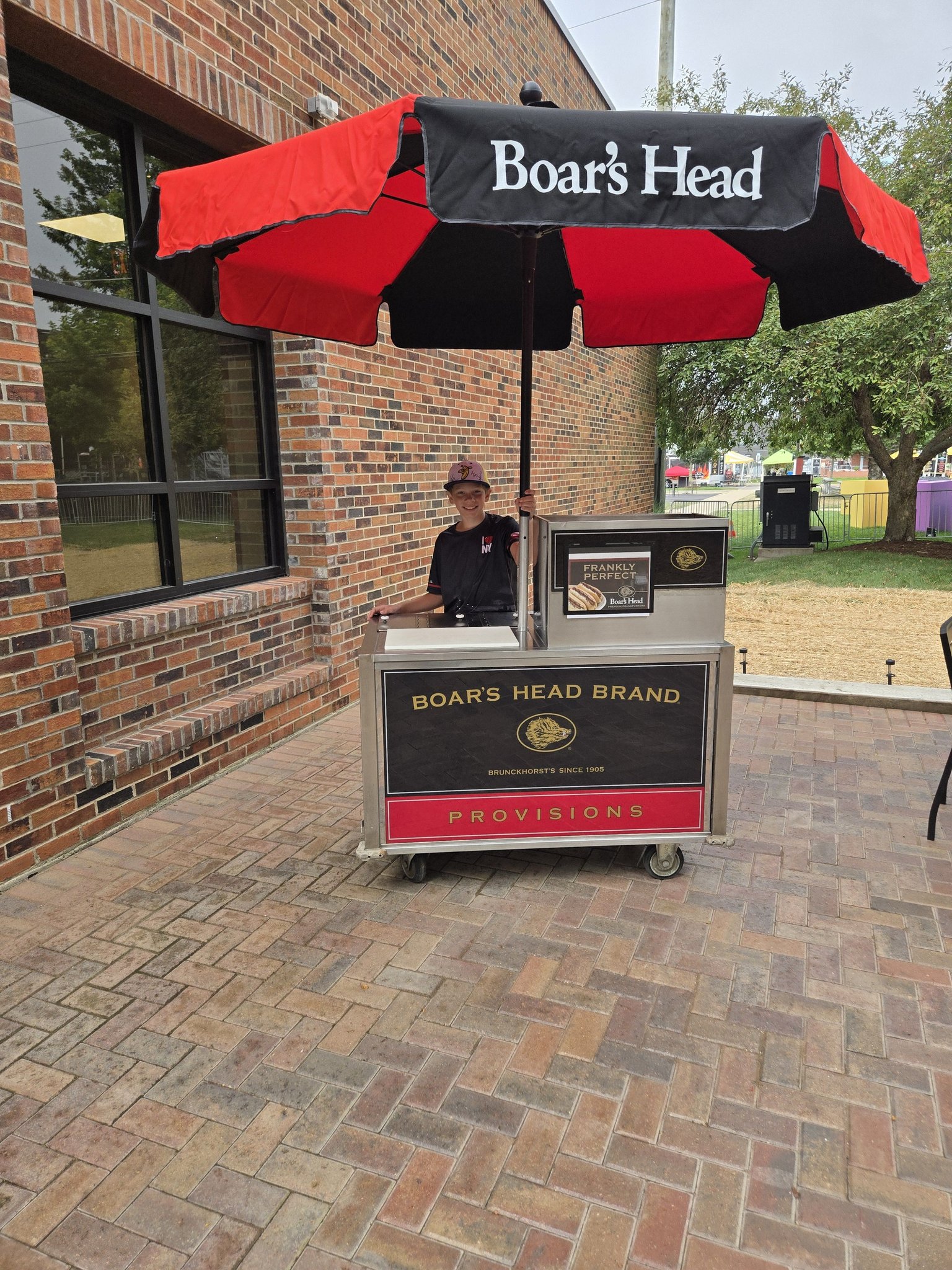 buy boars head patio umbrella Jardin Featuring a user Sunnydaze Decor Sunnydaze 8.5 ft