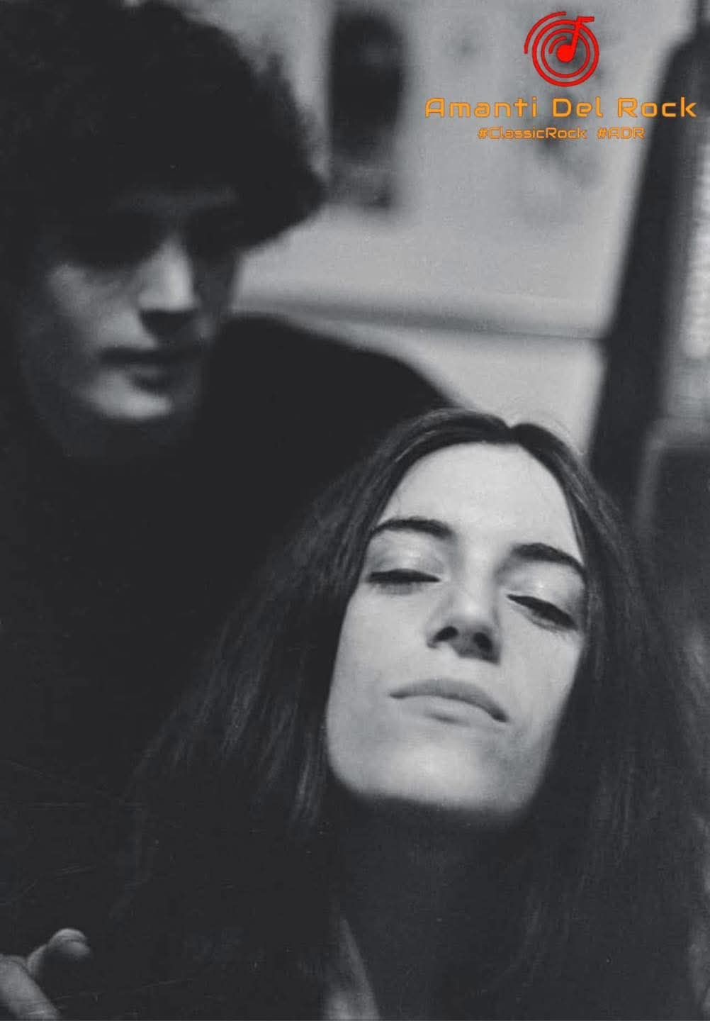 Robert Mapplethorpe and Patti Smith photographed by Lloyd Ziff in