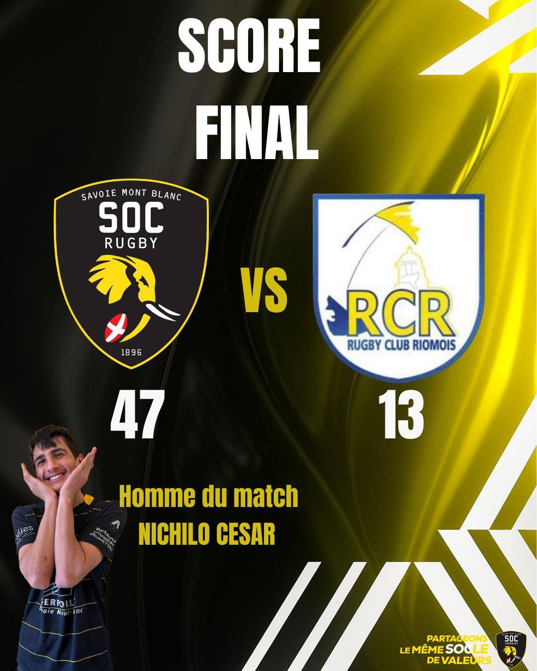 Association Stade Olympique Chambérien Rugby Savoie Mont-Blanc