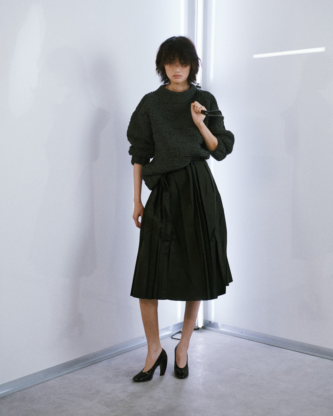 Behind the scenes at the Prada Spring/Summer 2027 Womenswear