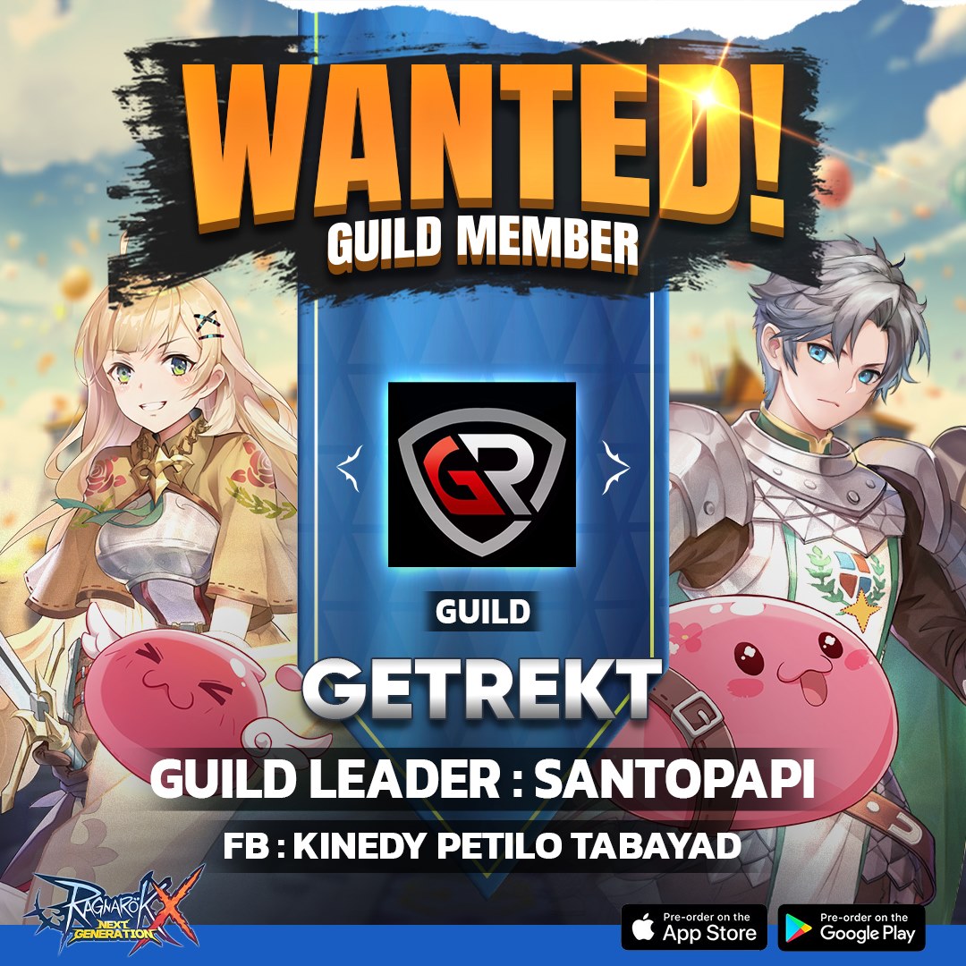 Ragnarok X: Next Generation - #ROXGuild | Guild Recruitment 👉🏻 Pre ...