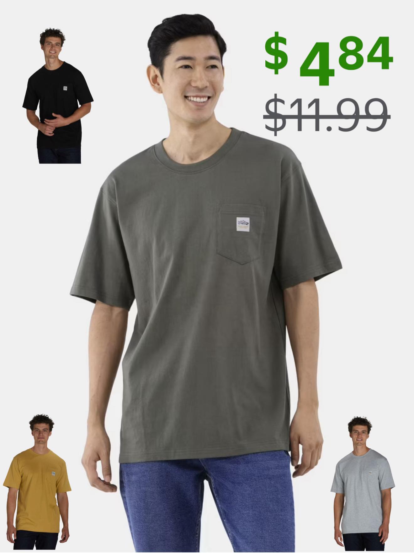 ALOUND LOGO Ｍサイズ alound POCKET TEE