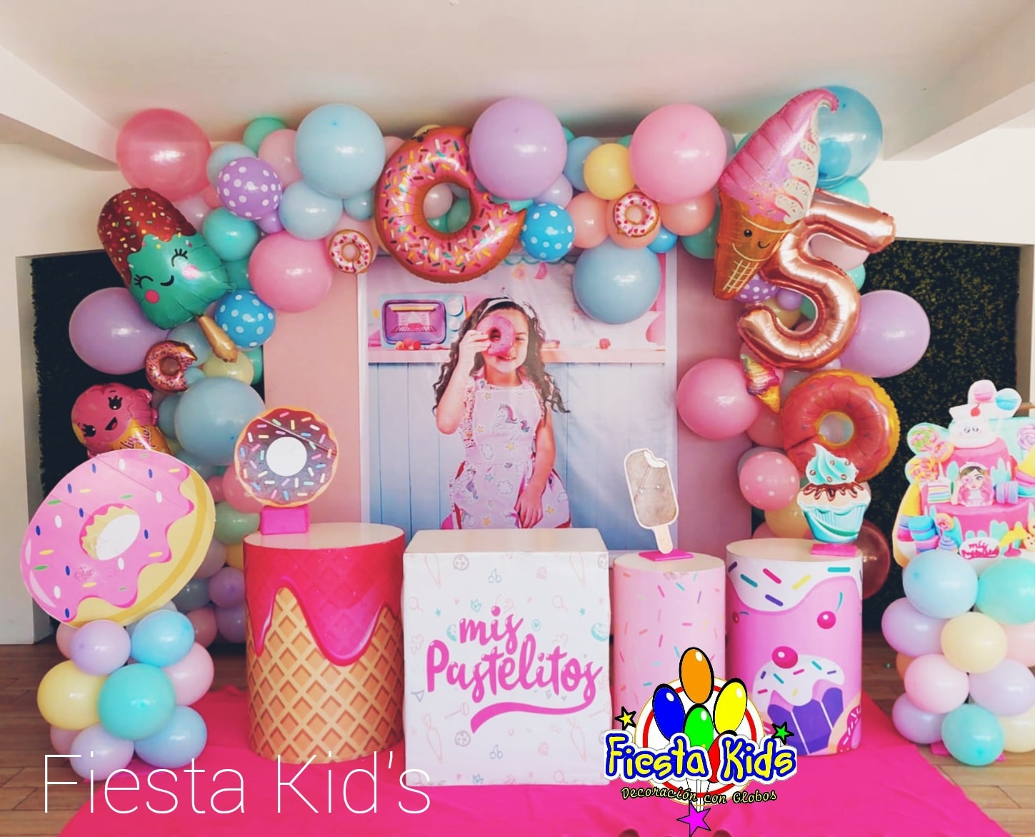 Fiesta Temática Unicornio Decoración De Cumpleaños Temática Unicornio - Incluye Tapa De Pastel, Pancarta Y Globos, ¡magia Para Tu Fiesta! Cartones Para Monedas