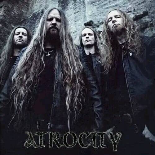 Here's an old pic of ATROCITY from Germany back in their Death